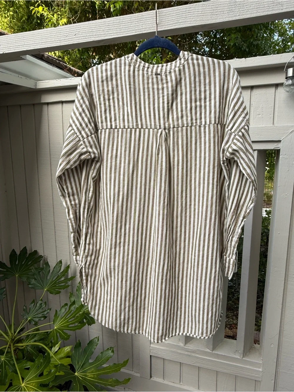 O'Neill Striped V-Neck blouse or cover-up